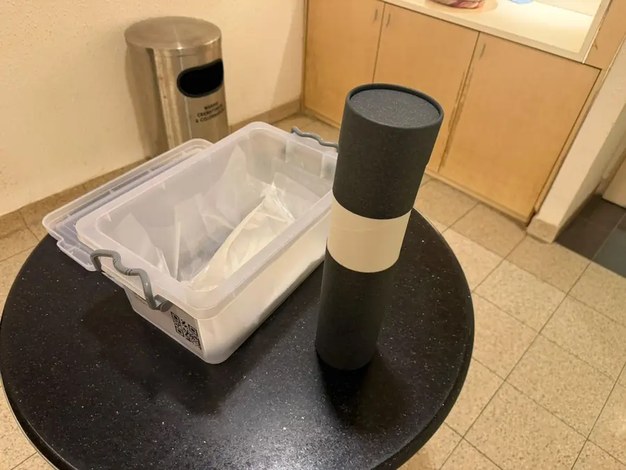 直接火化骨灰领取容器